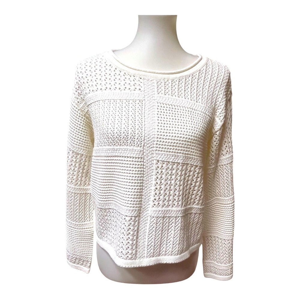 NWOT CYRUS Waffle Sweater